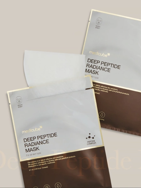 Маска тканевая с пептидами для сияния кожи Deep Peptide Radiance Mask