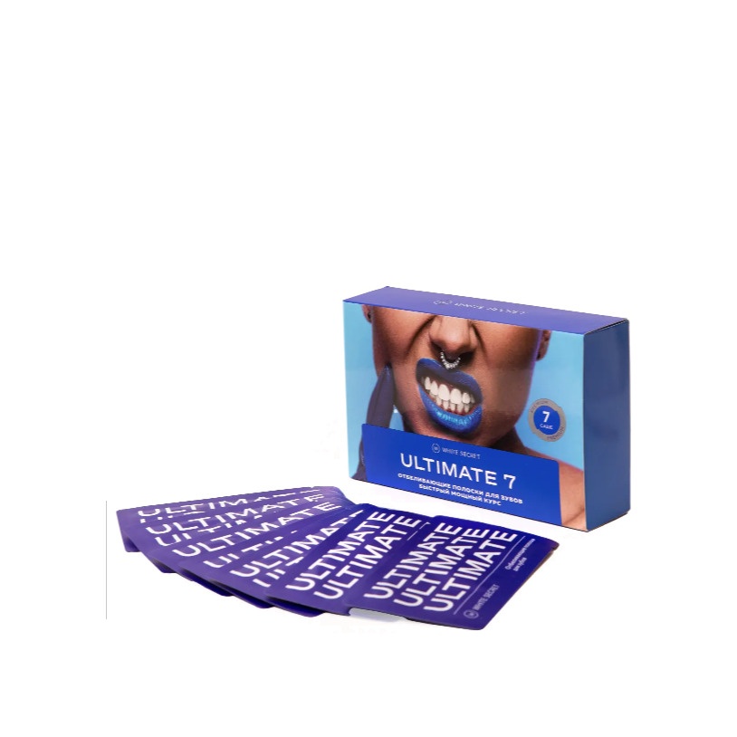 Полоски для зубов отбеливающие Ultimate 7