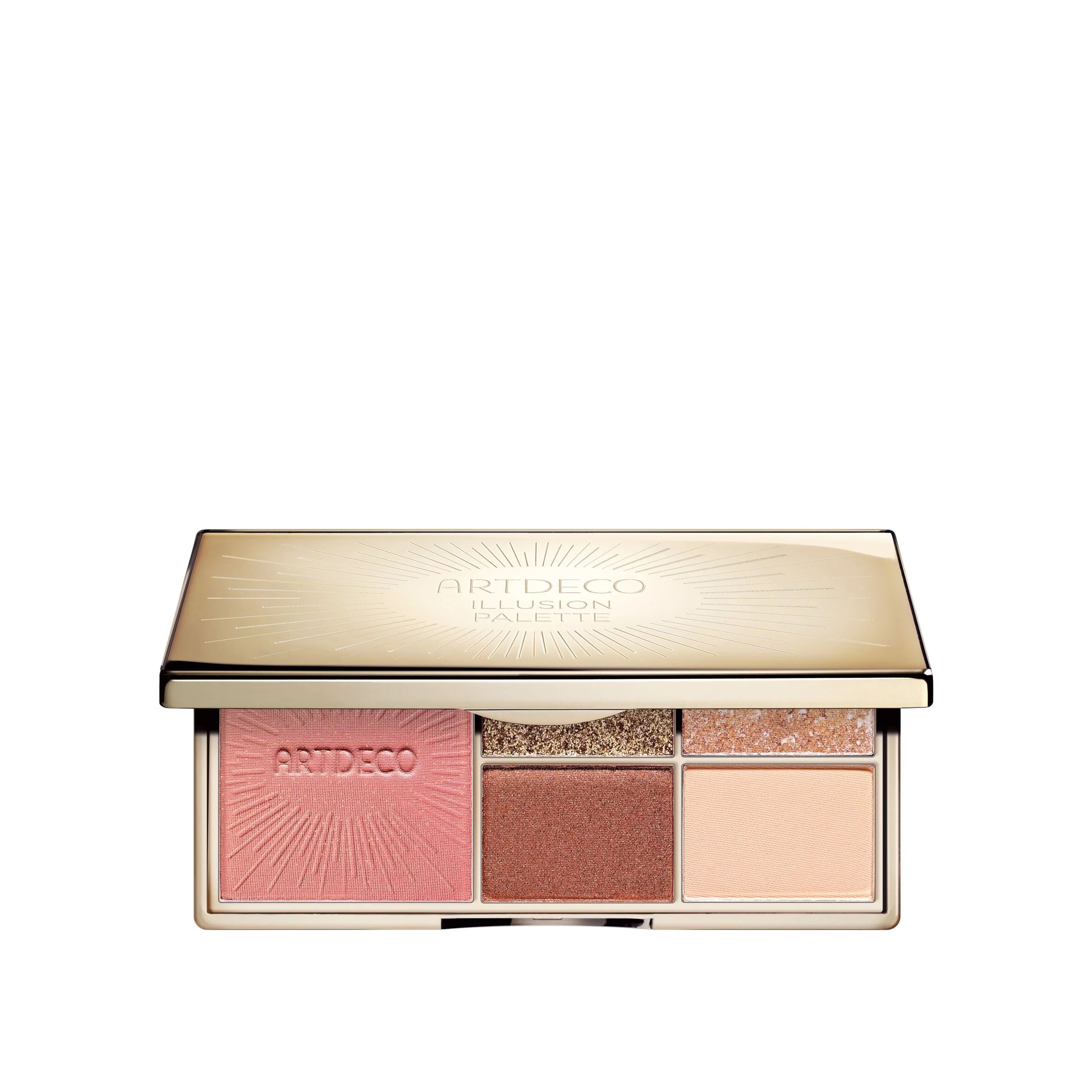Палетка теней и румян Illusion Palette for cheeks & eyes купить в VISAGEHALL