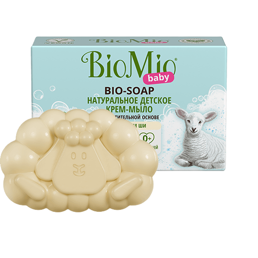 Детское крем-мыло Baby Bio Cream-Soap купить в VISAGEHALL