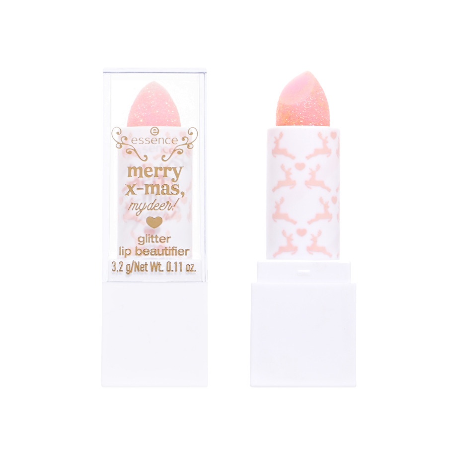 Помада для губ с глиттером Glitter lip beautifier Merry X-mas, my deer!