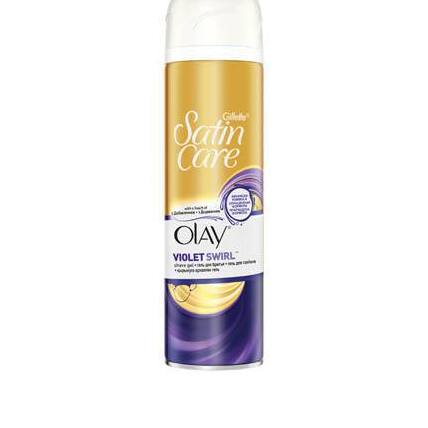 Гель для бритья Olay Violet Swirl Satin Care магазин VISAGEHALL являющийся официальным дистрибьютором в России