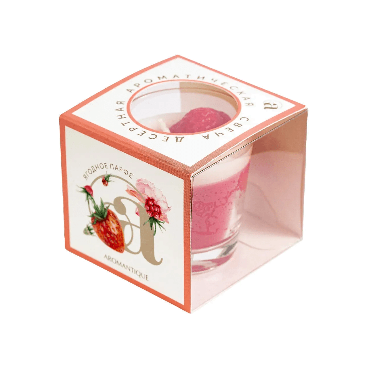 Свеча ароматическая Ягодное парфе VISAGEHALL