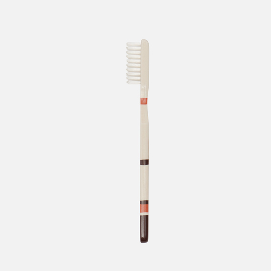 Зубная щетка с нейлоновой щетиной средней жесткости (коричневый) VISAGEHALL