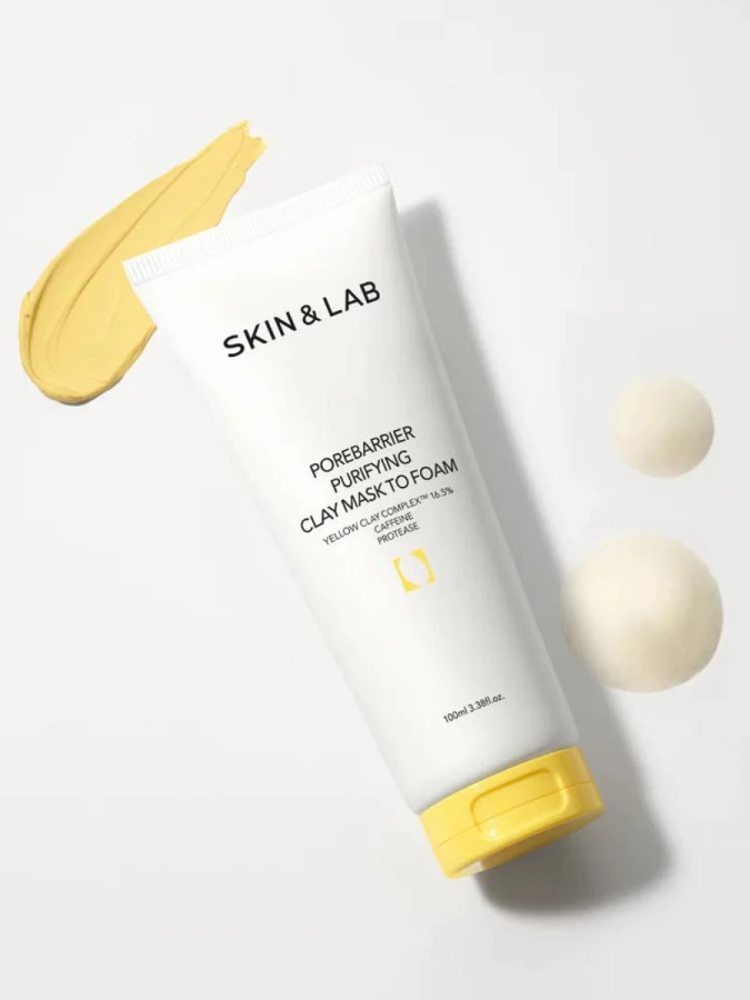Маска-пенка для умывания Porebarrier Purifying Clay Mask to Foam