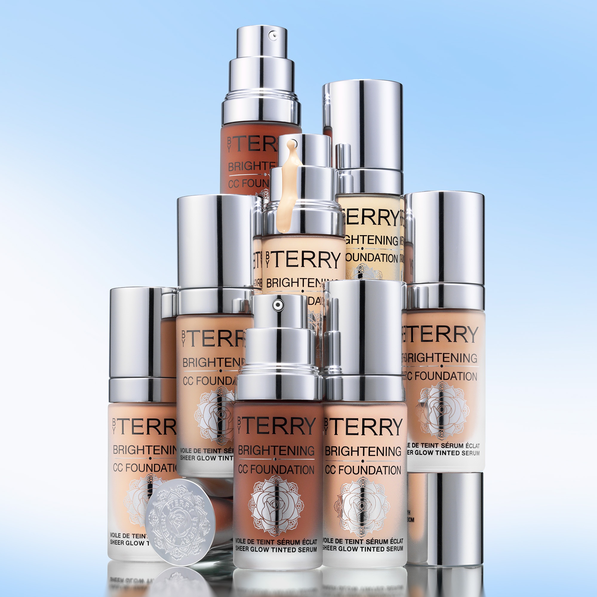 Тональный крем-сыворотка увлажняющий Brightening CC Foundation