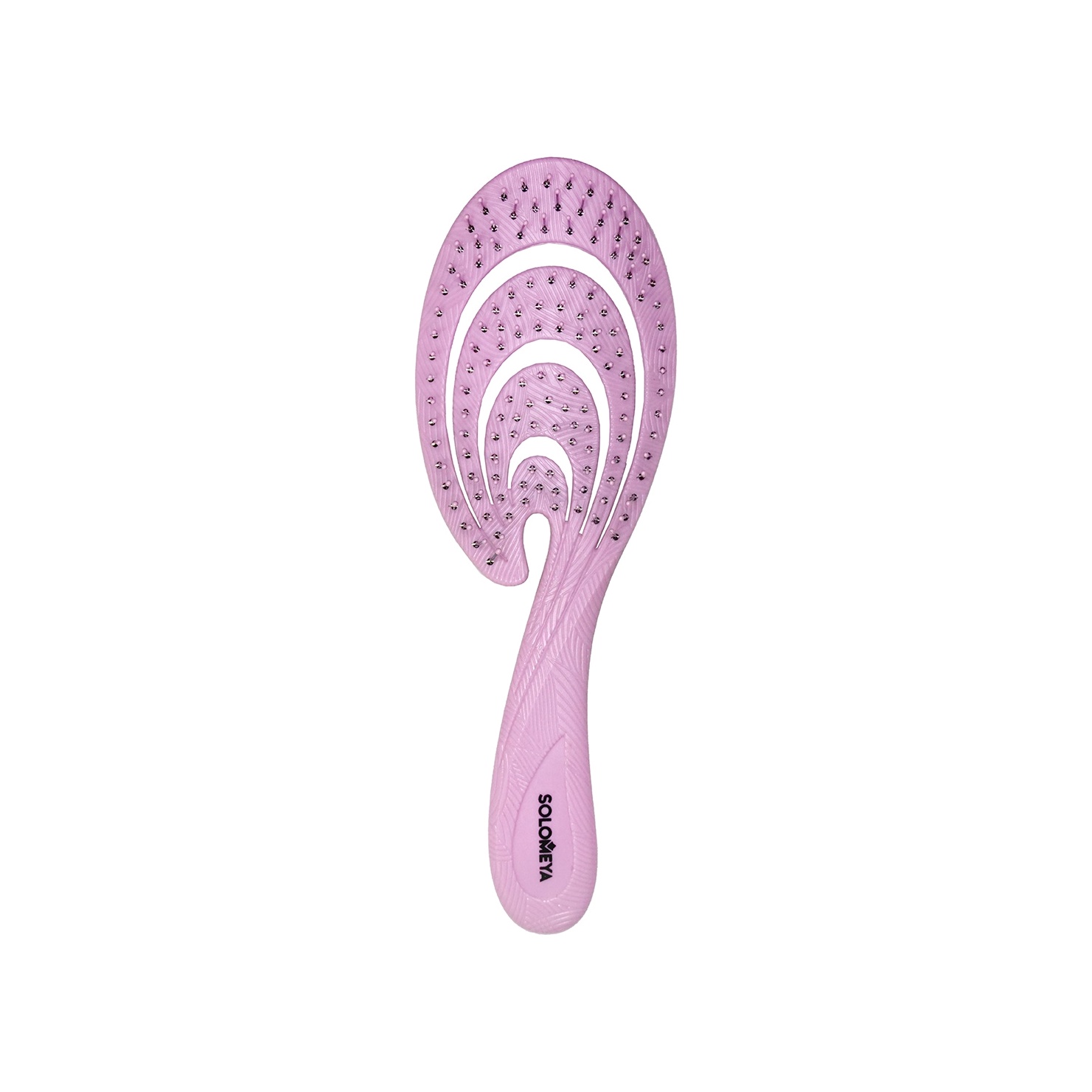 Био-расческа для волос гибкая Розовая Волна  купить в VISAGEHALL