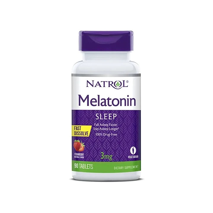 Мелатонин Melatonin Fast Dissolve 3мг магазин VISAGEHALL являющийся официальным дистрибьютором в России