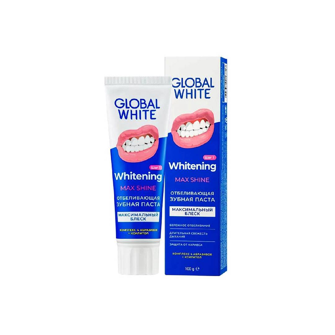Зубная паста отбеливающая Max Shine