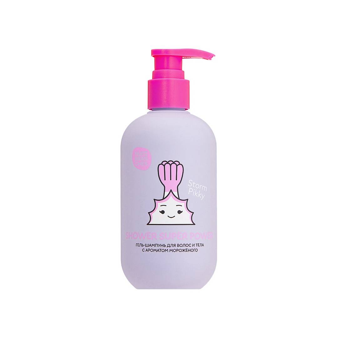 Гель-шампунь для волос и тела Мороженое