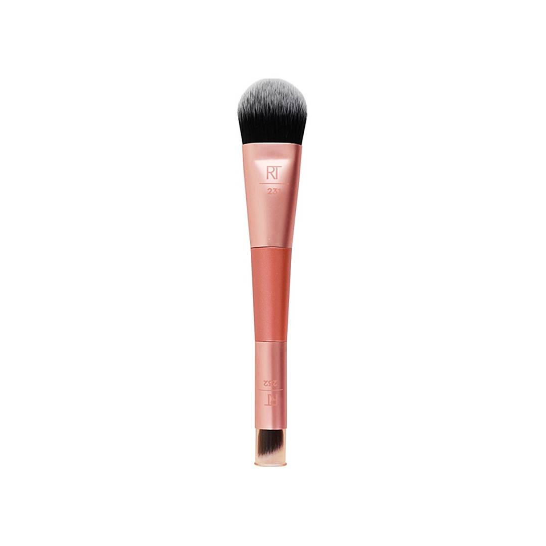 Кисть двусторонняя для тональной основы и консилера Dual Ended Cover + Conceal Brush