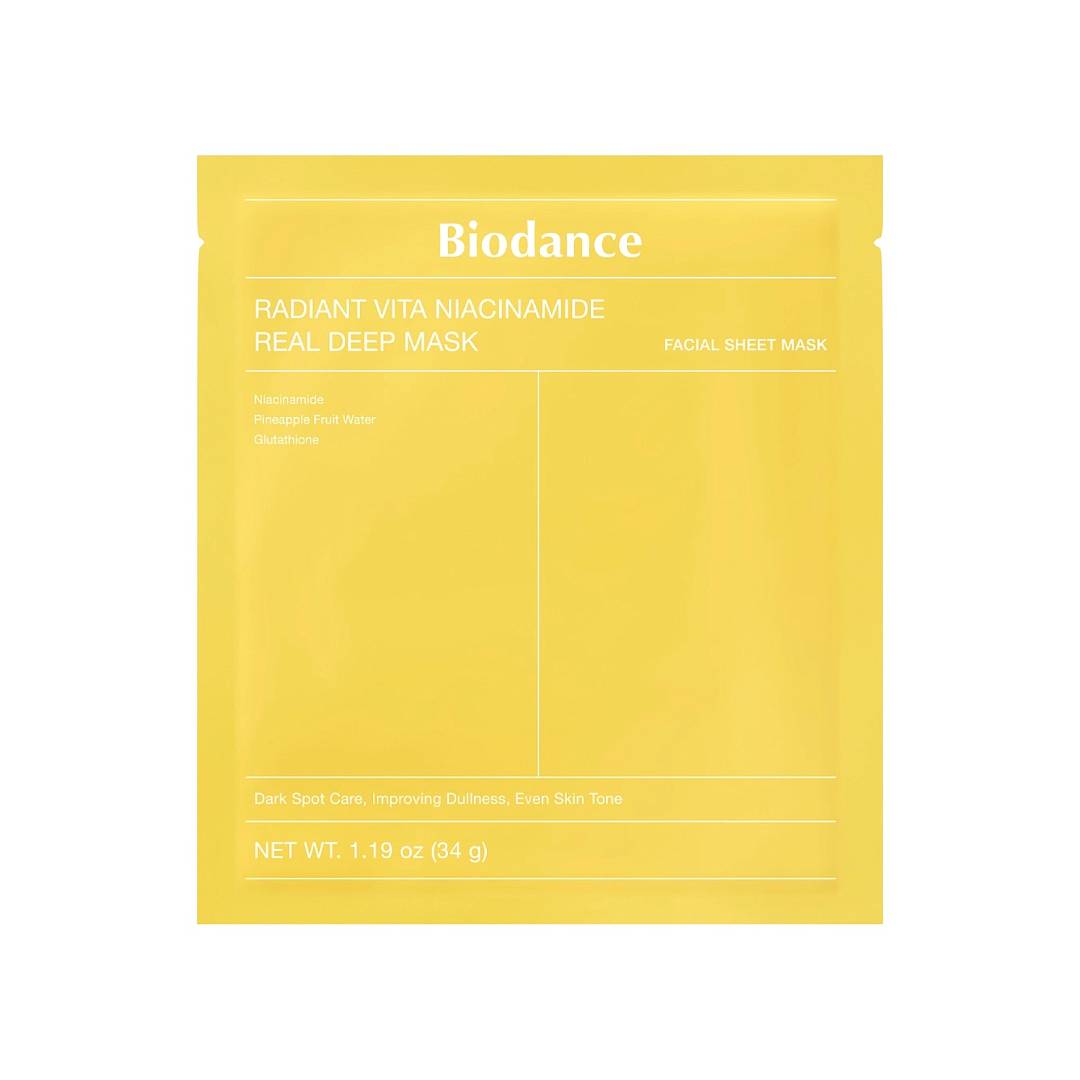 Маска гидрогелевая с витаминным комплексом Radiant Vita Niacinamide Real Deep Mask