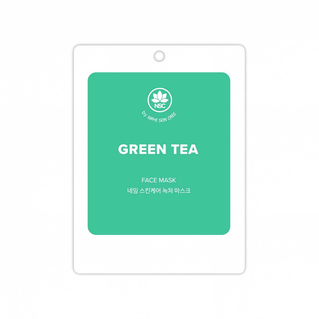 Маска тканевая для лица Green tea