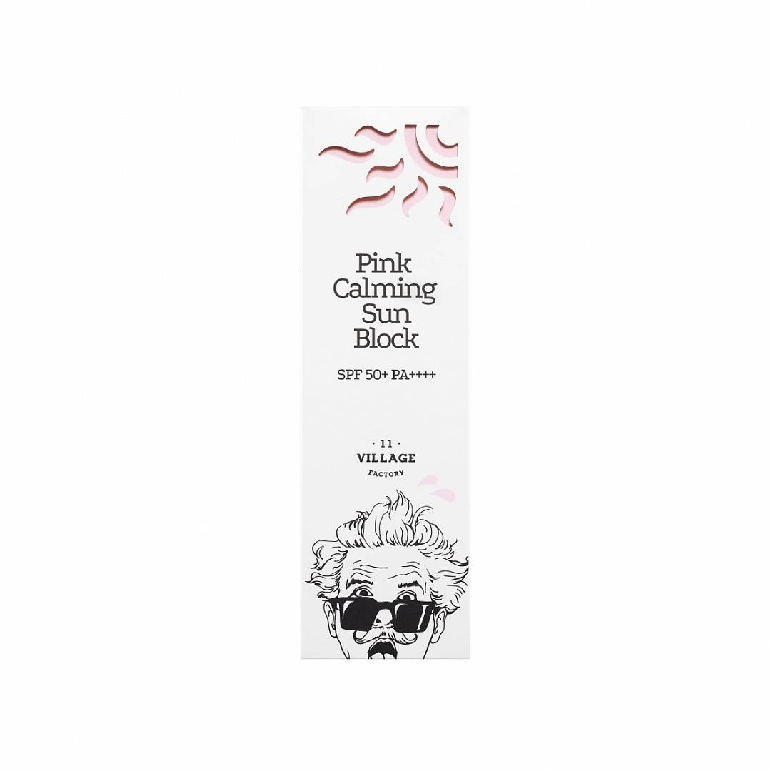 Крем солнцезащитный Pink Calming Sun Block SPF50+ PA++++