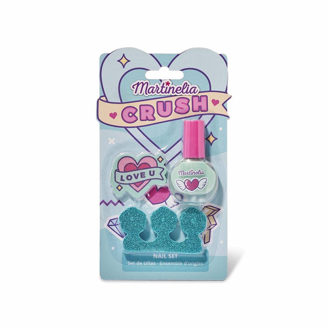 Набор-мини для девочек для ногтей Crush Голубой
