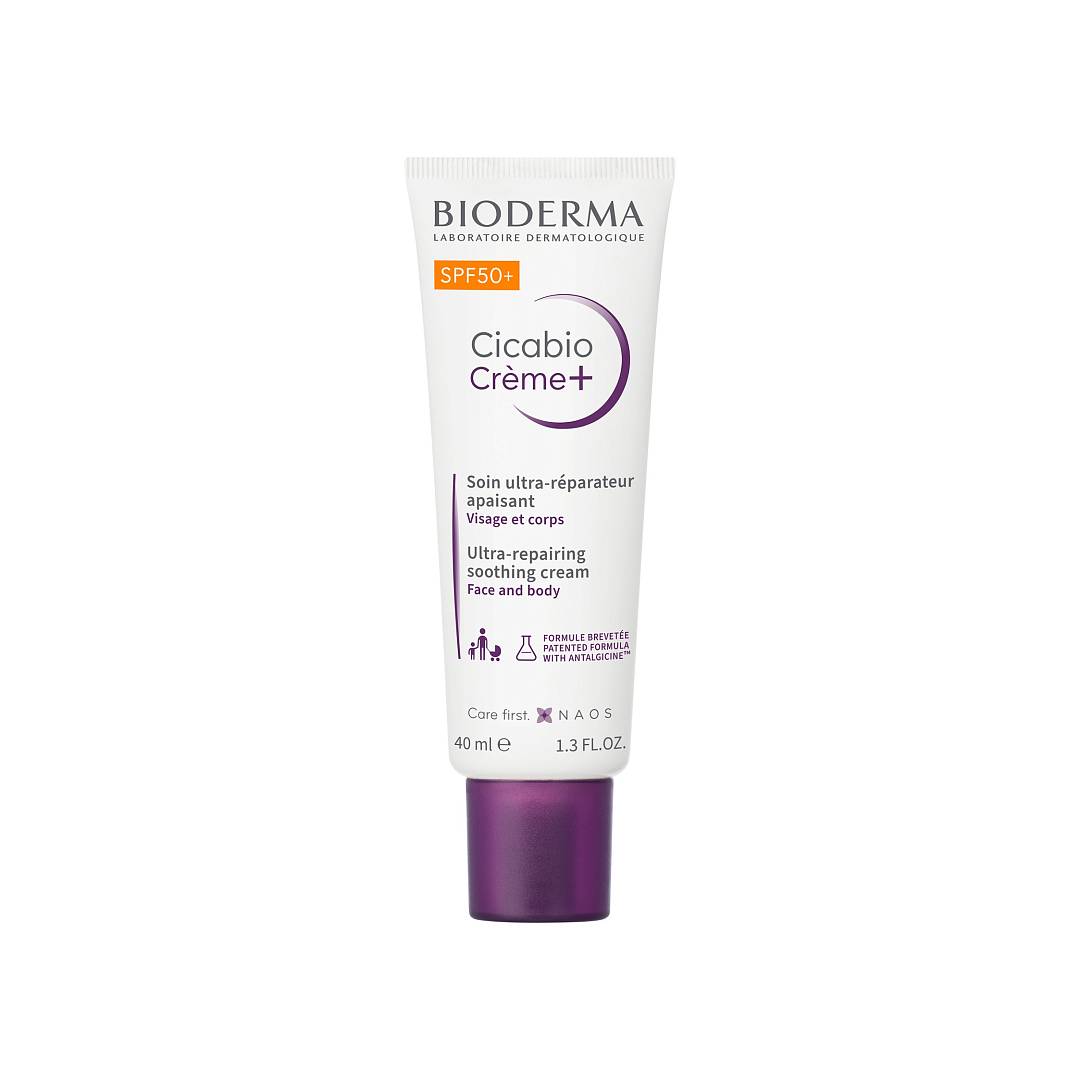 Крем восстанавливающий и успокаивающий Cicabio Creme+ SPF 50+