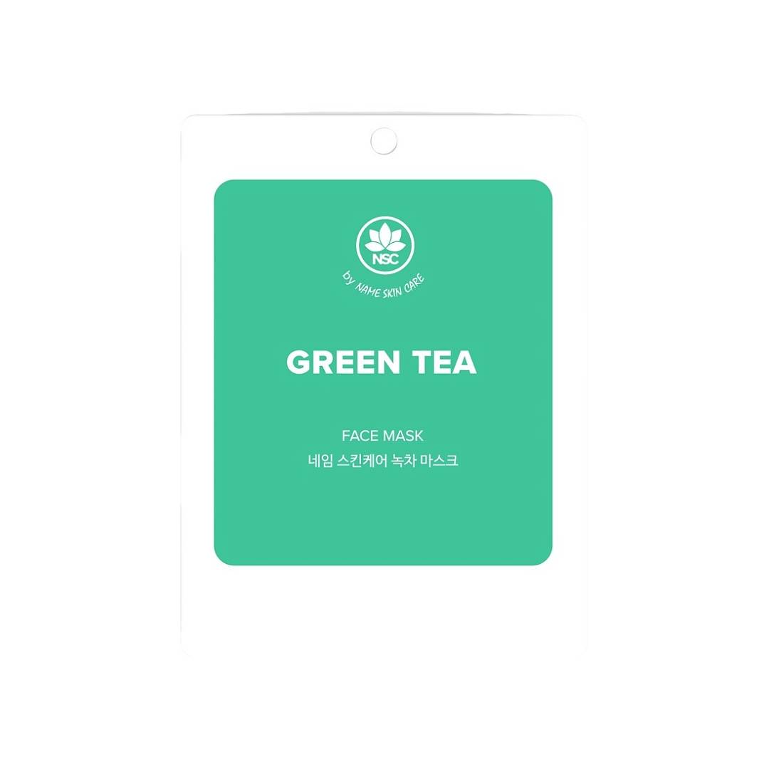 Маска тканевая для лица Green tea