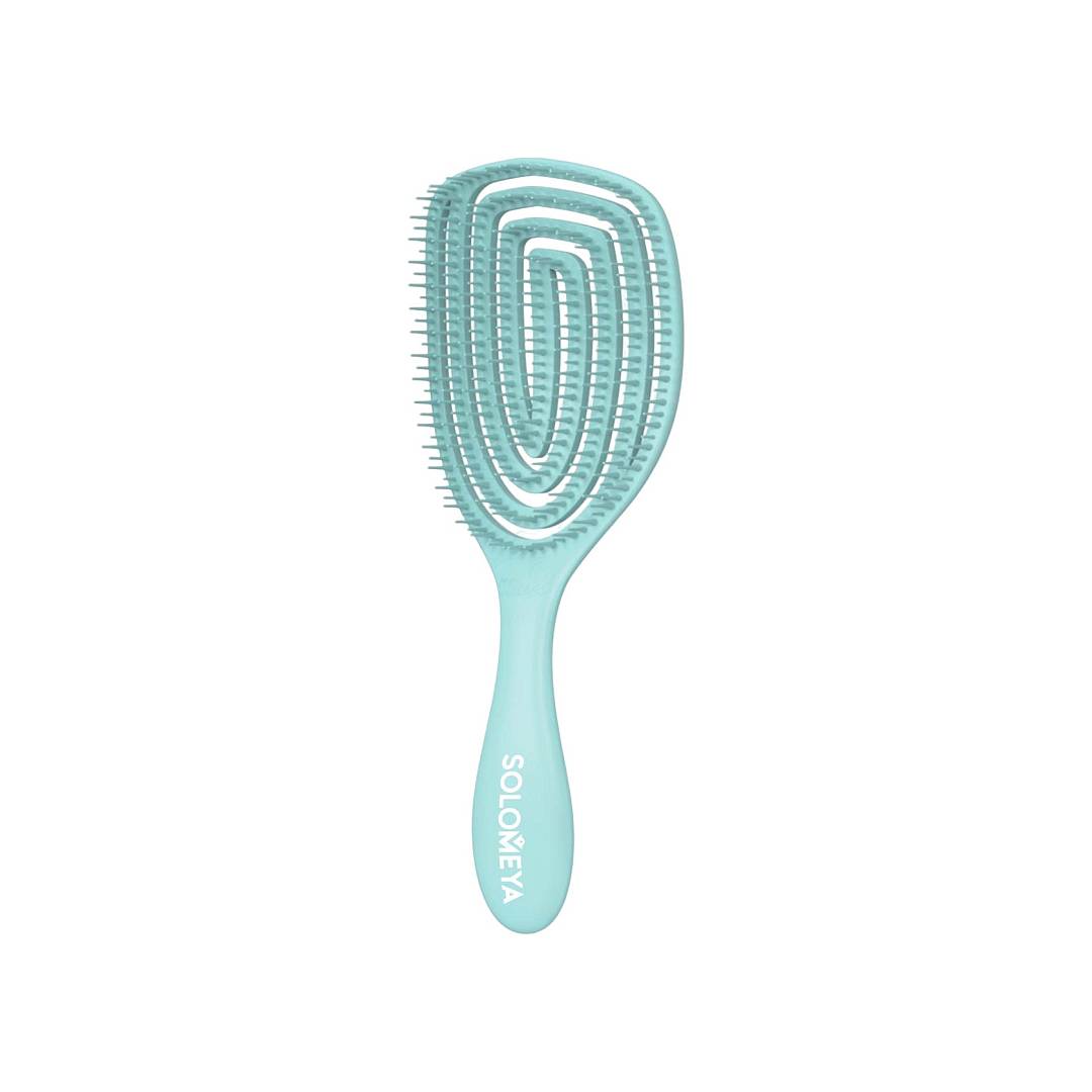 Расческа для сухих и влажных волос Wet Detangler Brush Oval Jasmine