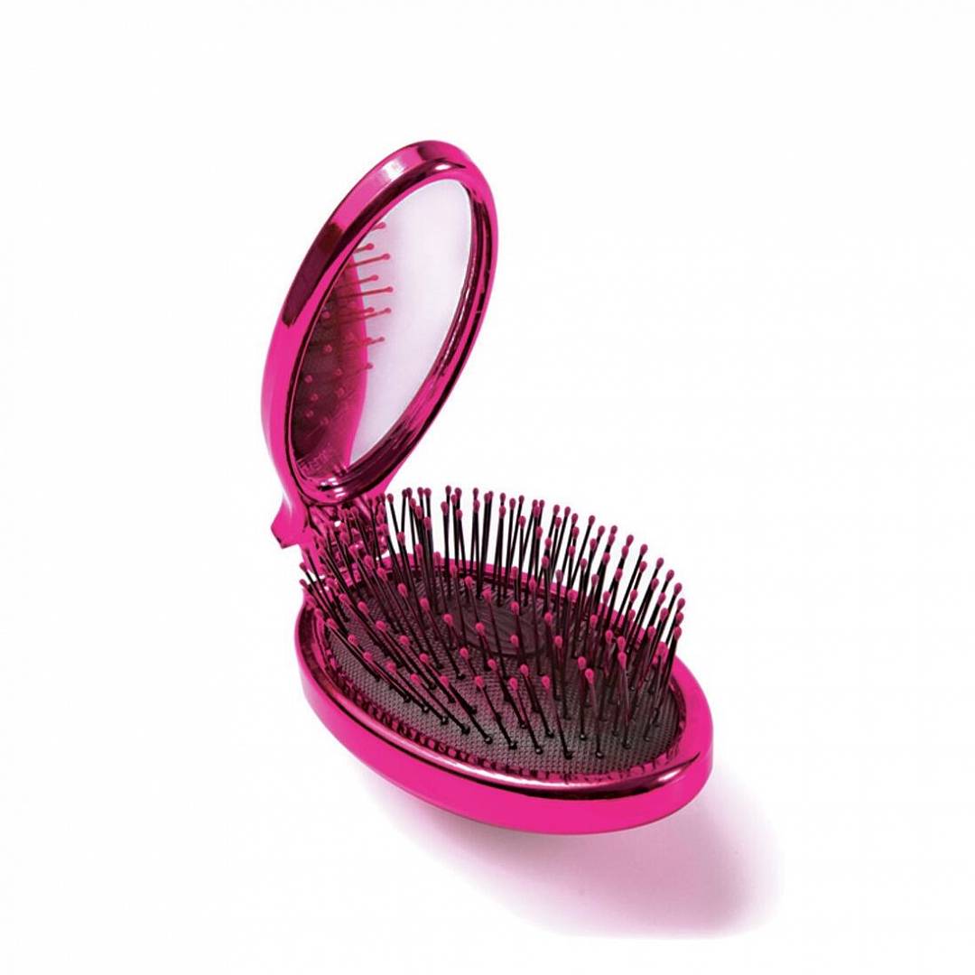 Щётка для спутаных волос Mini Pop розовая