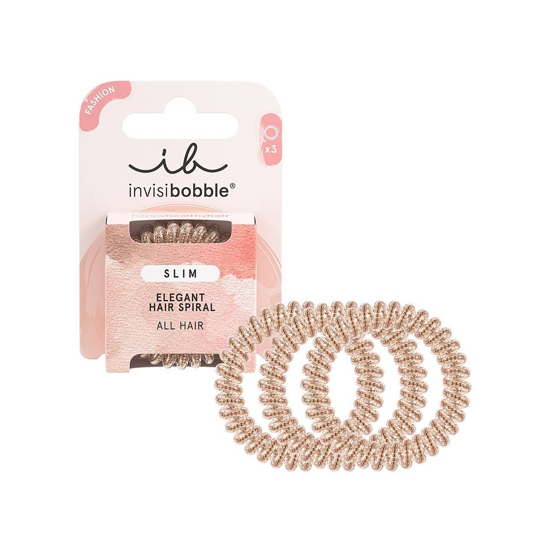 Резинка-браслет для волос SLIM Bronze And Beads