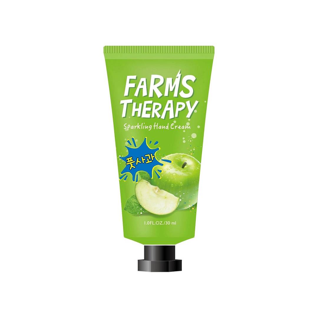 Крем для рук Зелёное Яблоко Farms Therapy 30мл