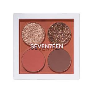 Палетка из 4 теней для век Vibrant Eyes Quad Palette