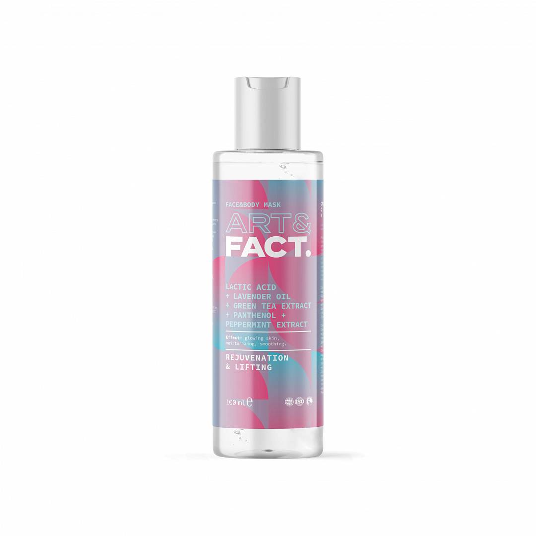 Сплэш-маска для лица и тела Splash mask face&body Lactic acid+Green tea 