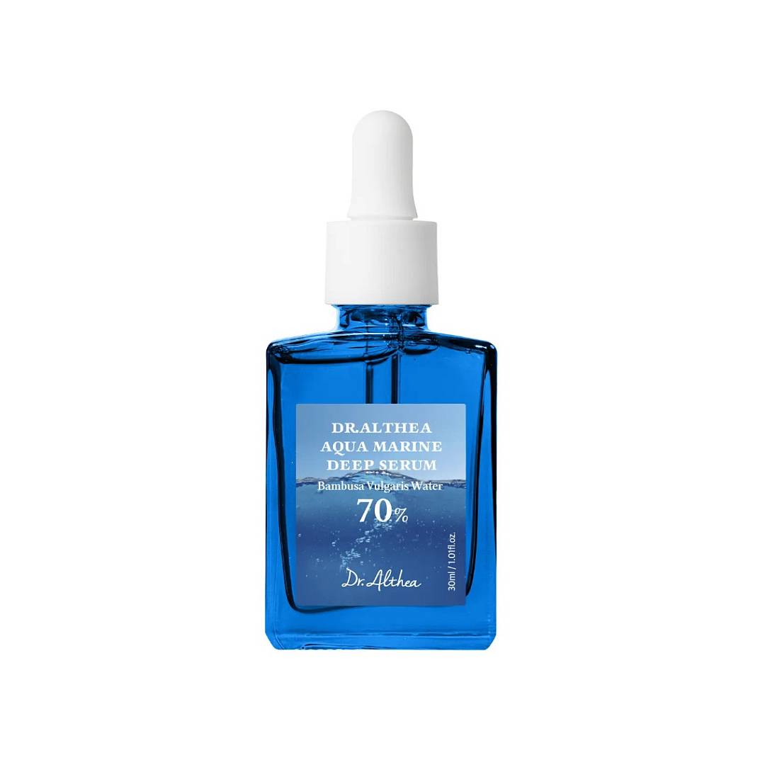Сыворотка глубокоувлажняющая с гидролатом бамбука и ПДРН Aqua Marine Deep Serum