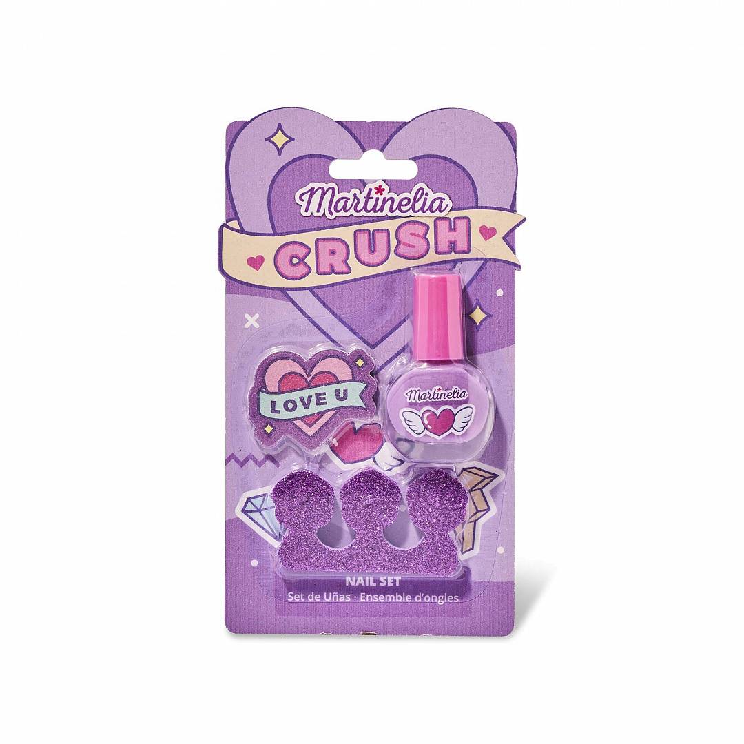 Набор-мини для девочек для ногтей Crush Фиолетовый
