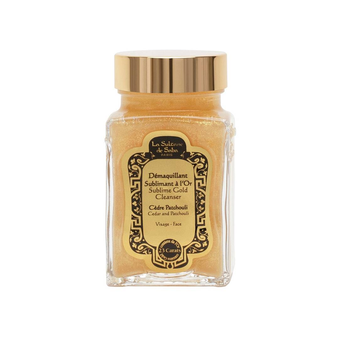 Очищающий гель-демакияж для лица c ароматом кедра и пачули Sublime Gold