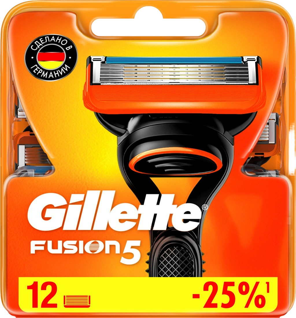 Кассеты сменные для бритья Fusion