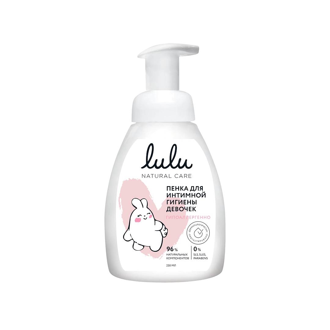 Пенка для интимной гигиены девочек
