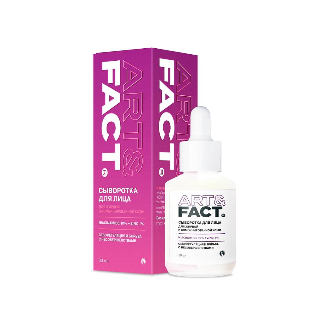 Сыворотка для лица Niacinamide 10% + Zinc 1%