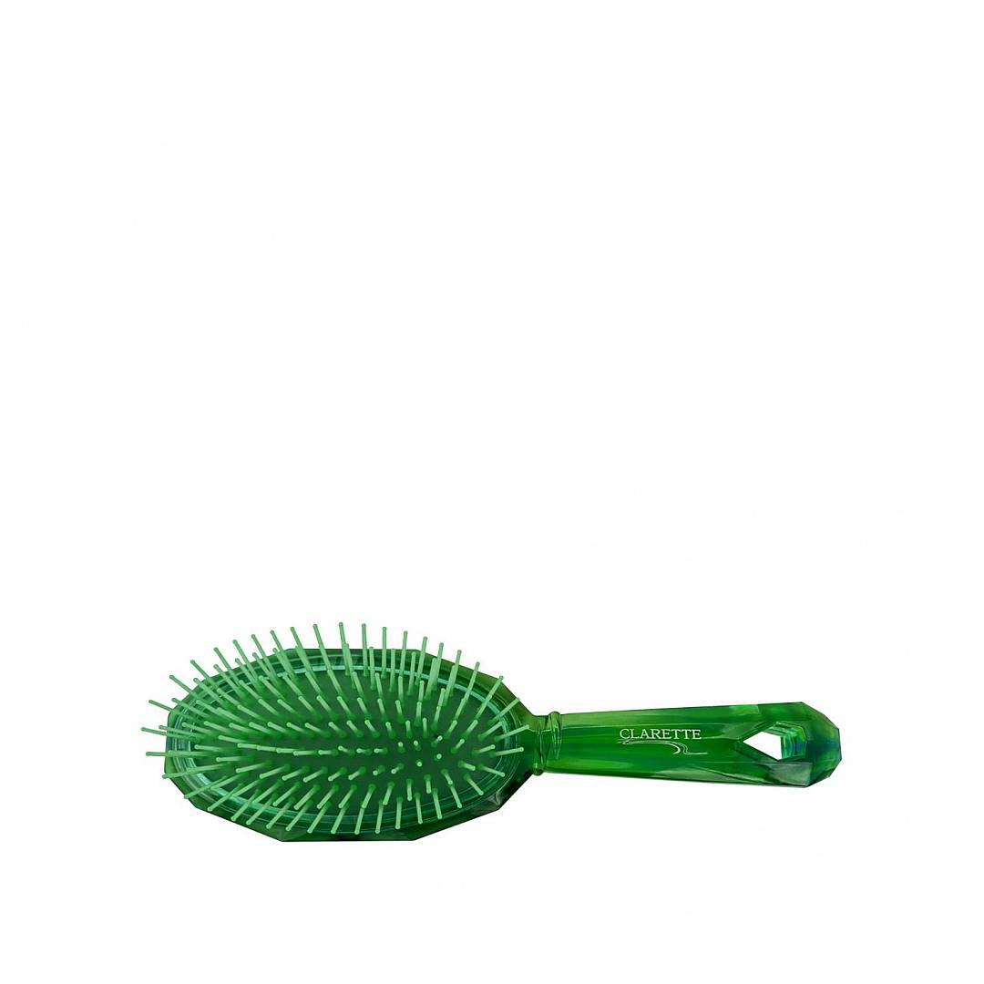 Щётка для волос на подушке с пластиковыми зубьями