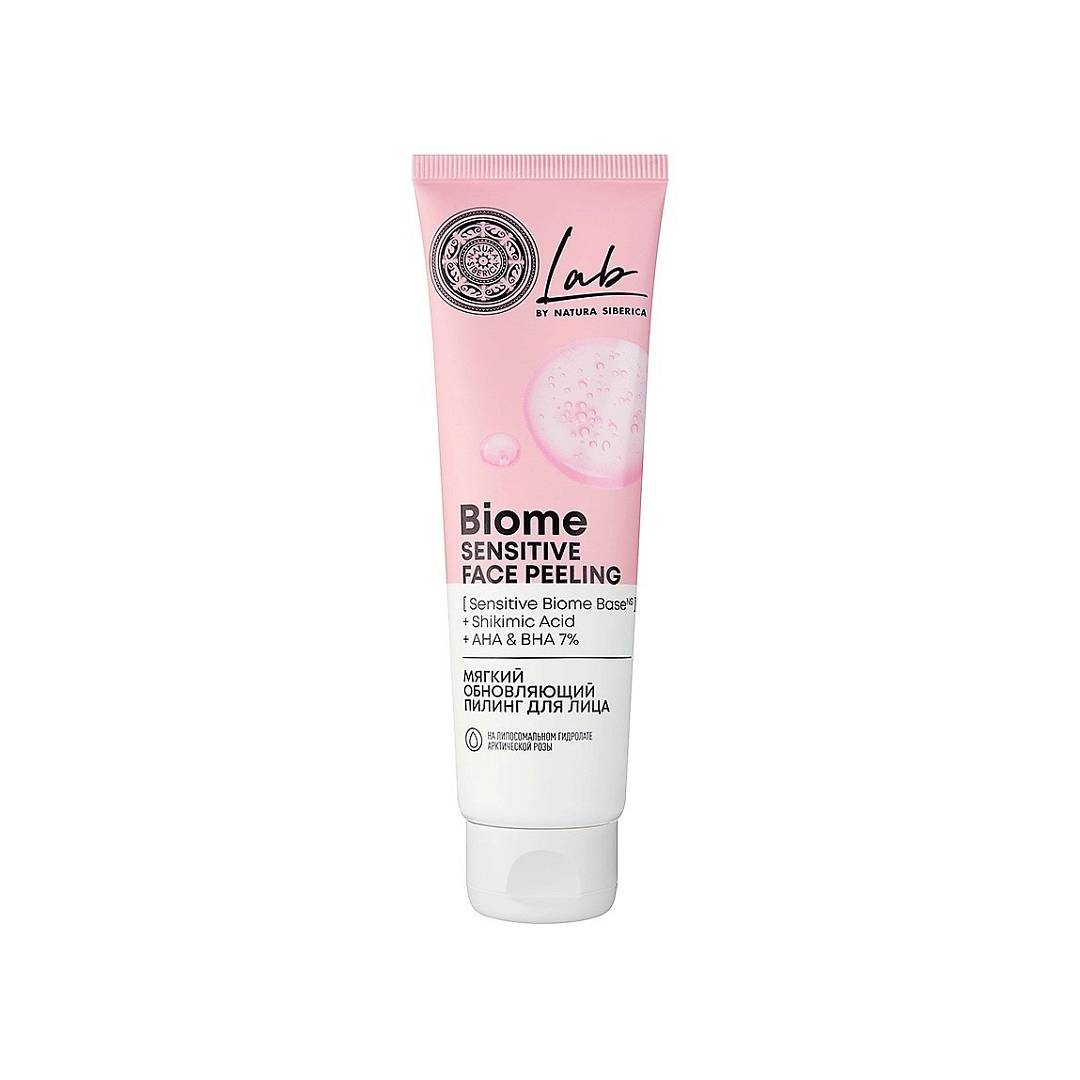 Пилинг мягкий обновляющий для лица Lab Biome