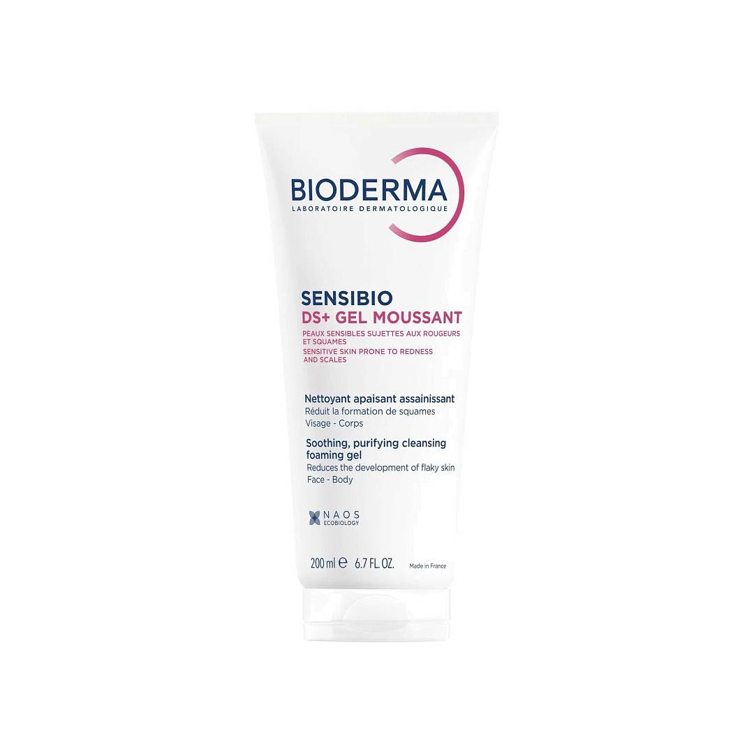 Гель для чувствительной жирной кожи очищающий Sensibio DS+ 