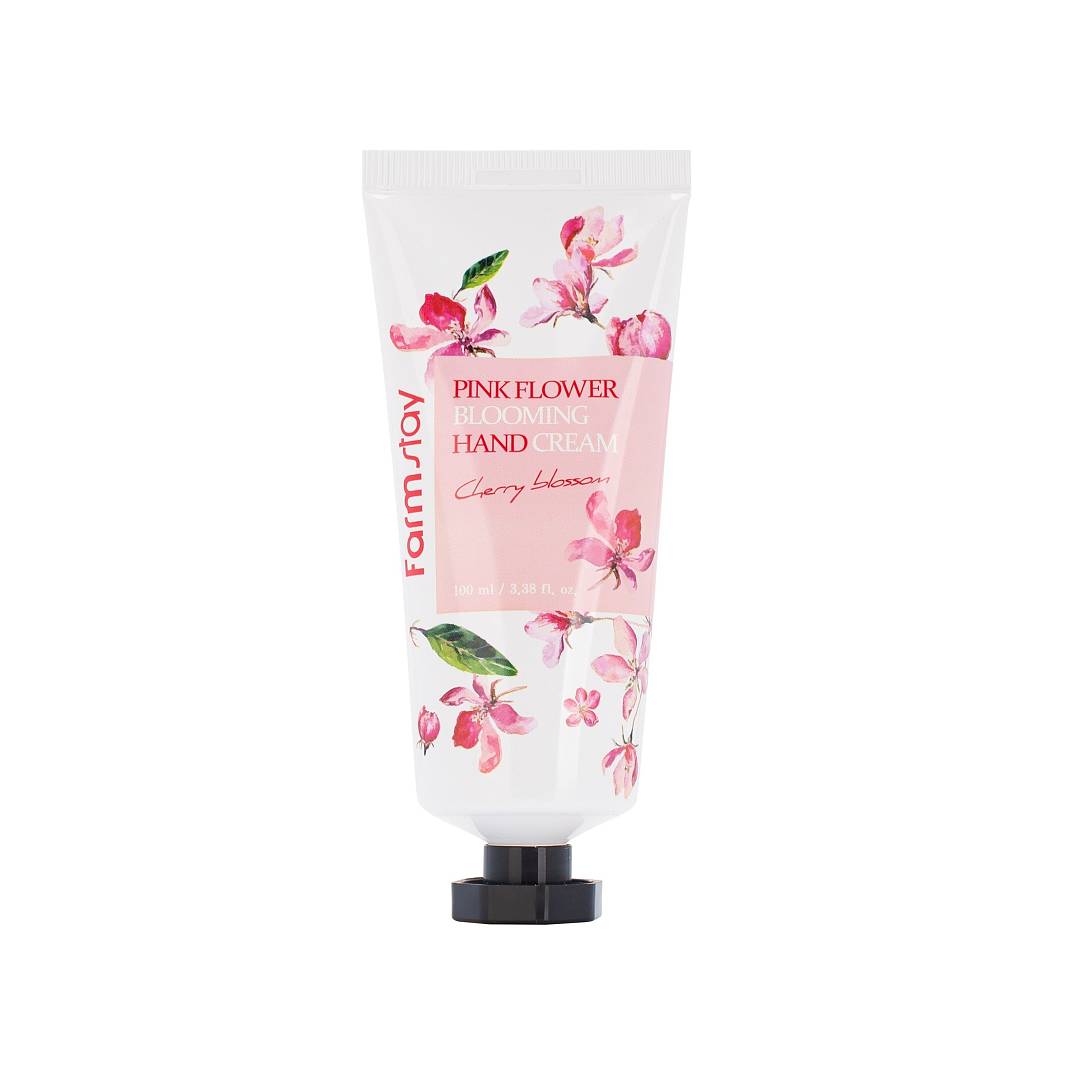 Крем для рук с вишневым цветом Flower Blooming Hand Cream