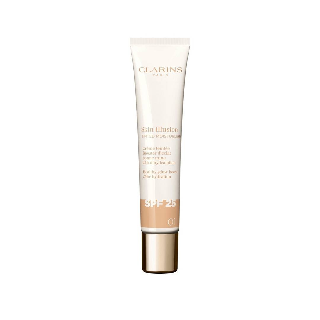 Крем для лица оттеночный увлажняющий с эффектом сияния SPF 25 Skin Illusion Tinted Moisturizer 