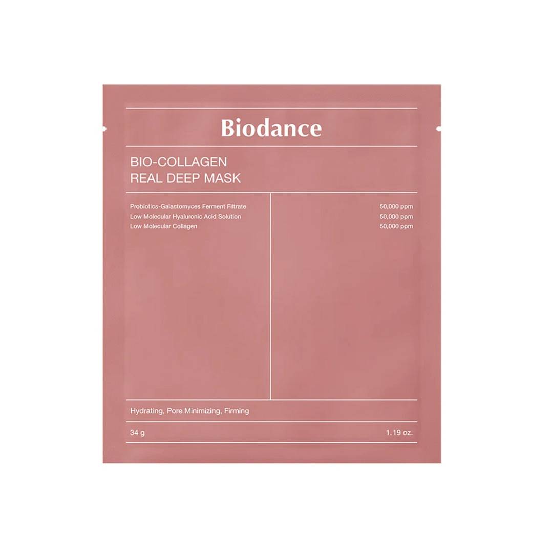 Маска ночная гидрогелевая с коллагеном Bio-Collagen Real Deep Mask