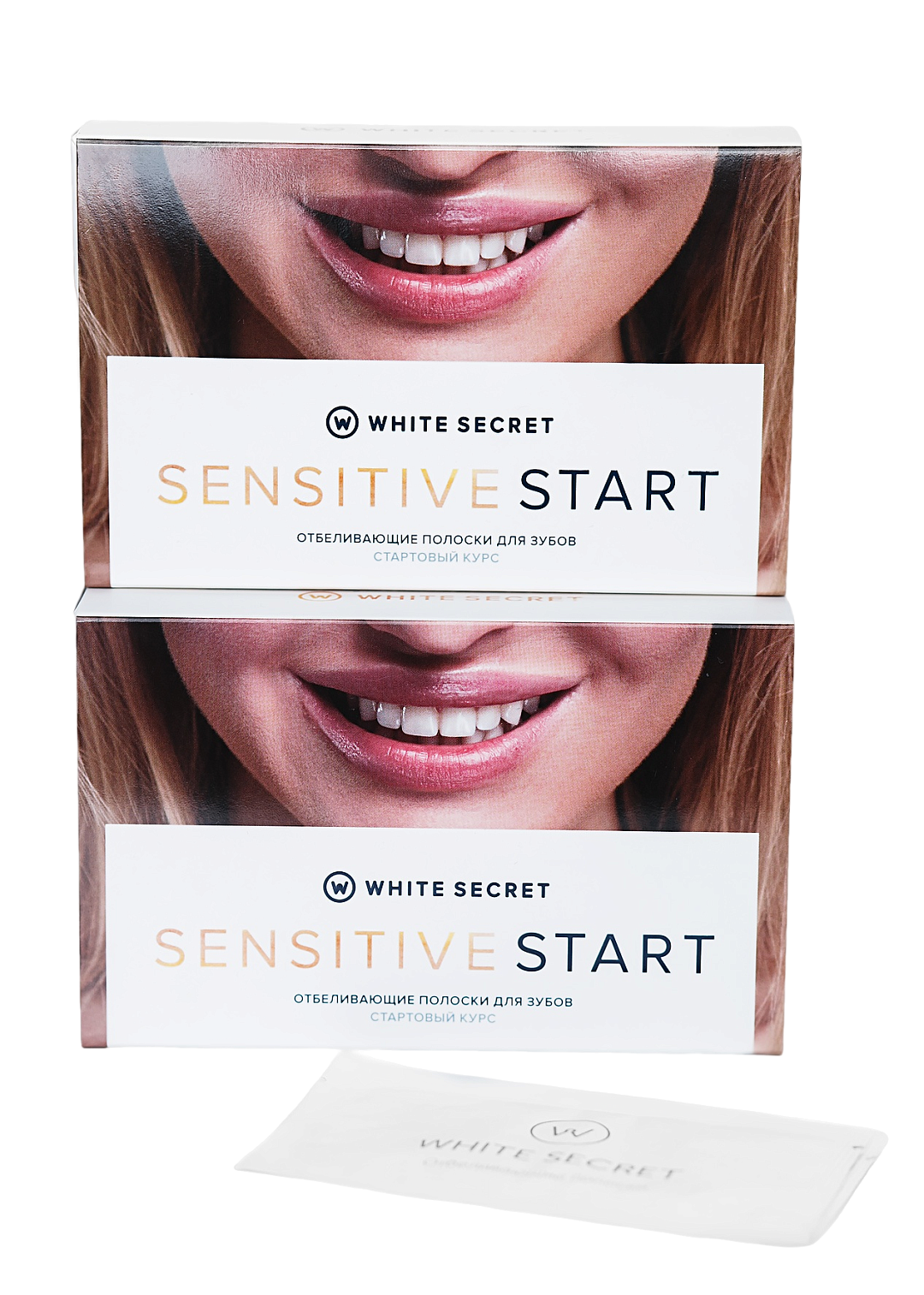 Полоски для зубов отбеливающие Sensitive Start 