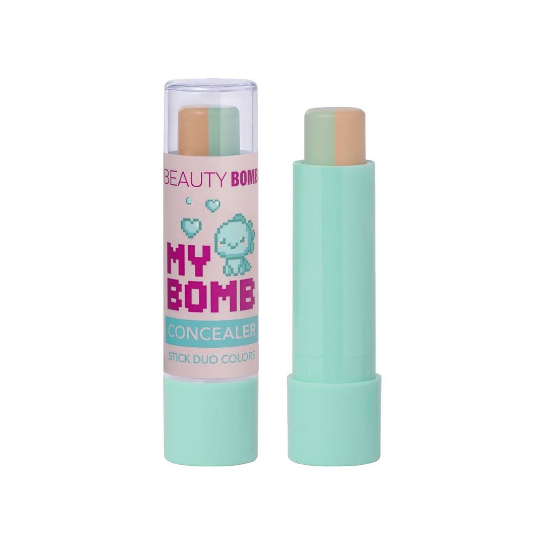 Консилер стик двухцветный Bomb concealer