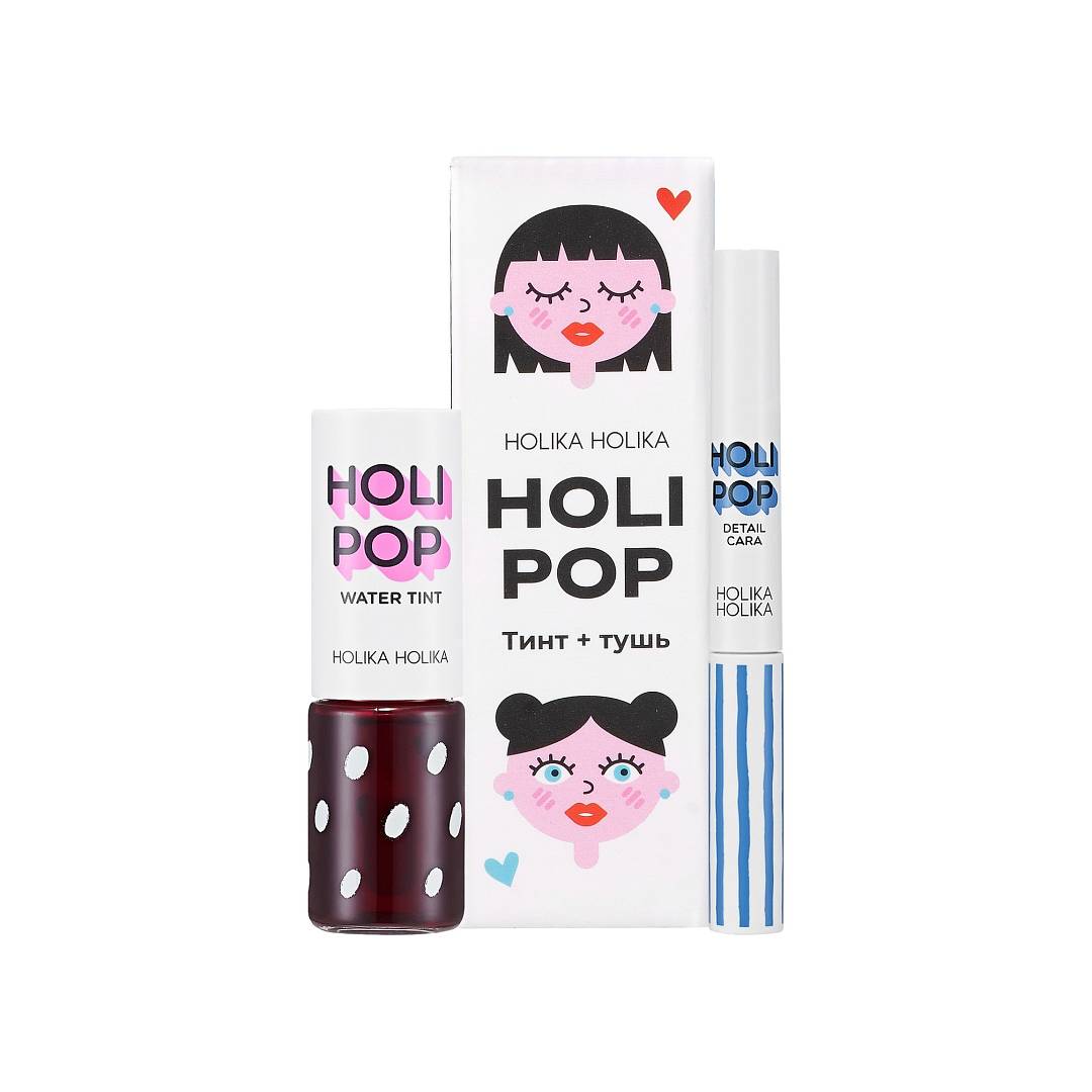 Набор подарочный Тинт+тушь Holipop makeup