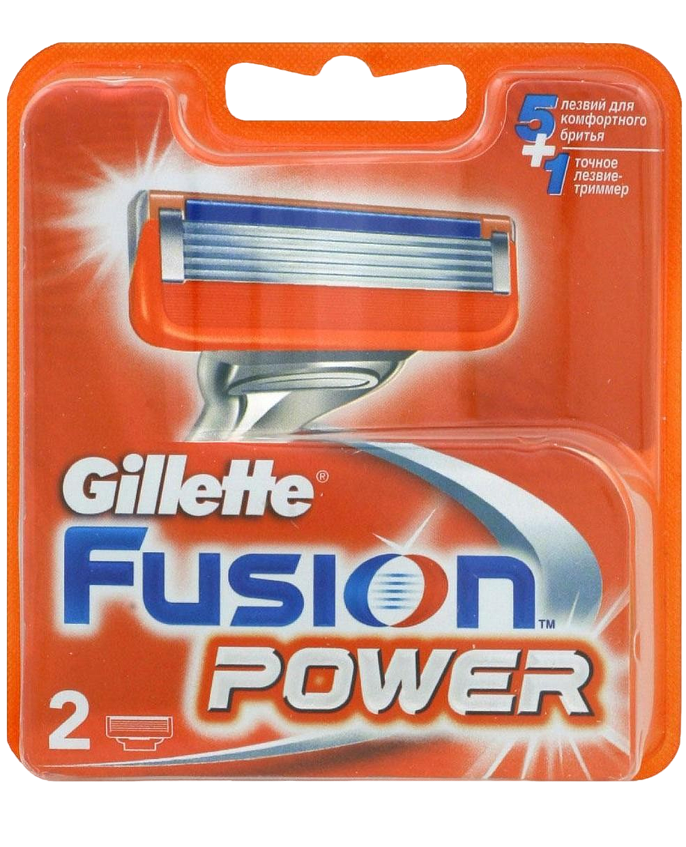 Кассеты сменные для бритья Fusion Power 