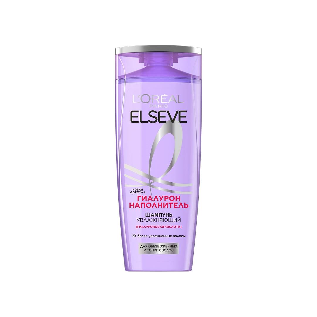 Шампунь-наполнитель для обезвоженных и тонких волос Гиалурон Elseve