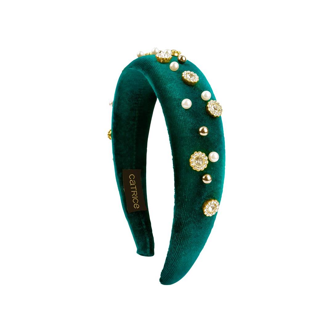 Ободок для волос Velvet Headband Festive Treasures