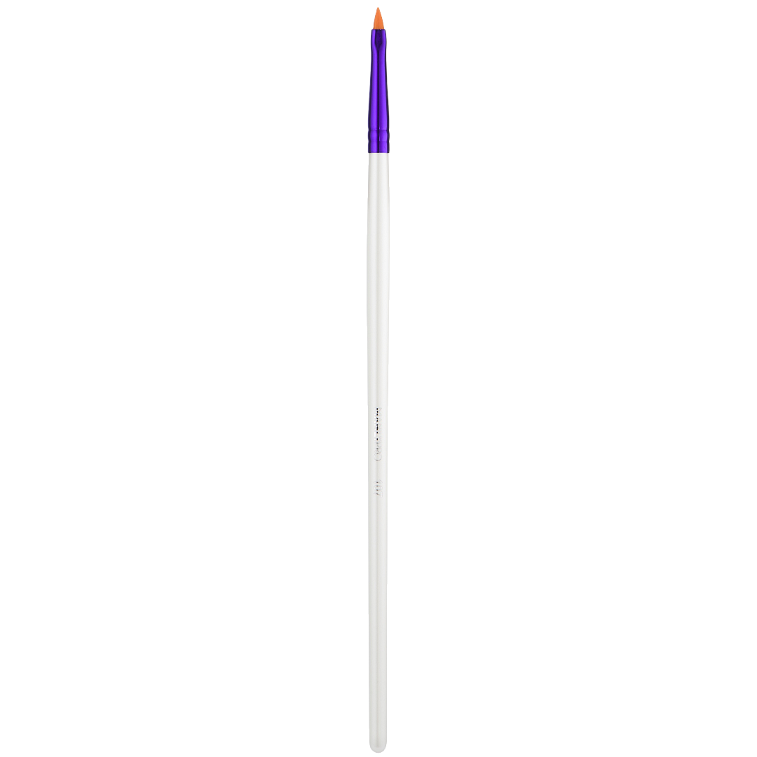 Кисть маленькая плоская для подводки и карандаша К107