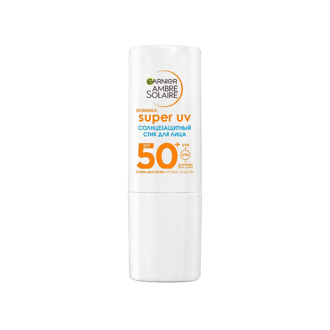 Солнцезащитный стик для лица Ambre Solaire Super UV SPF 50+