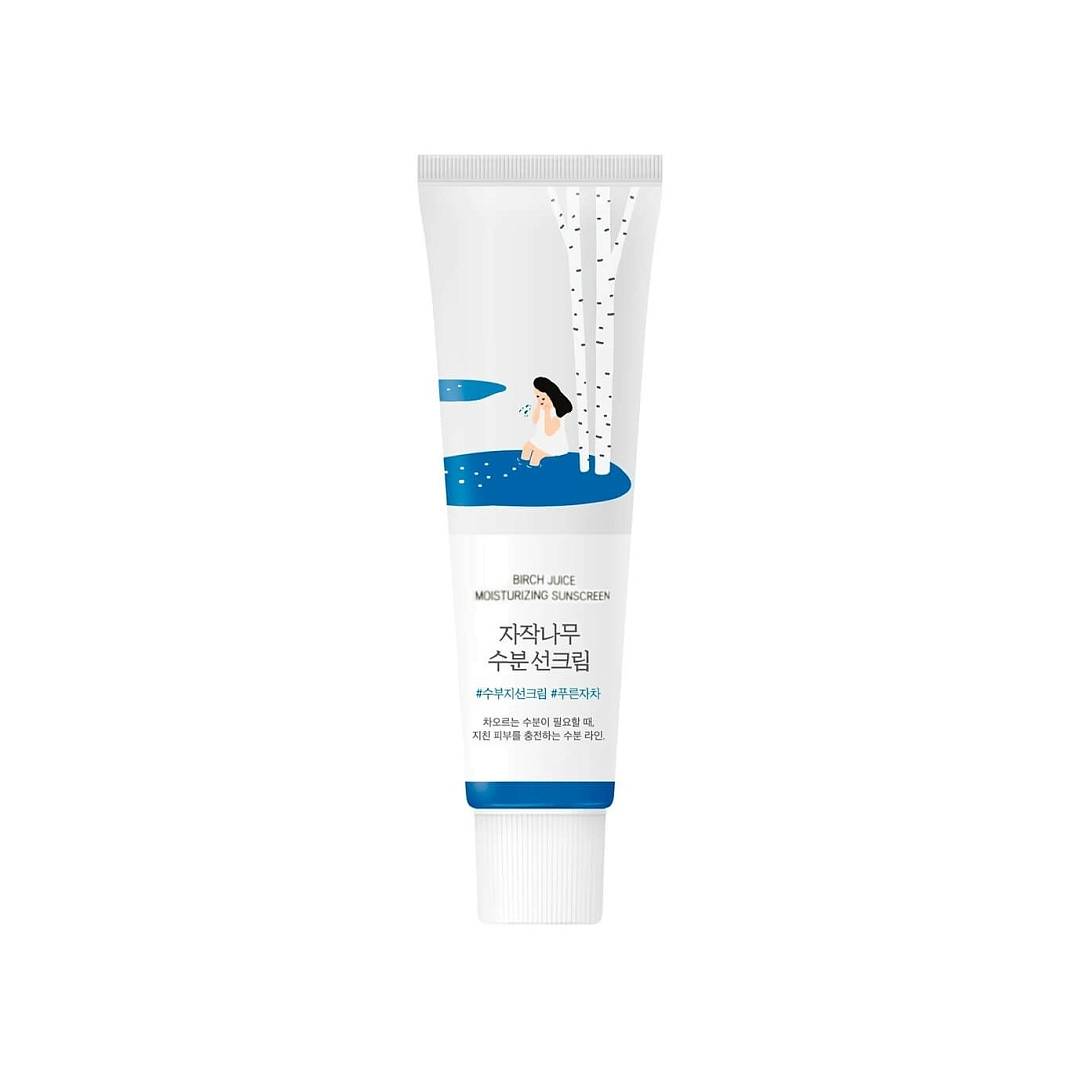 Крем солнцезащитный увлажняющий с березовым соком Birch Juice Moisturizing
