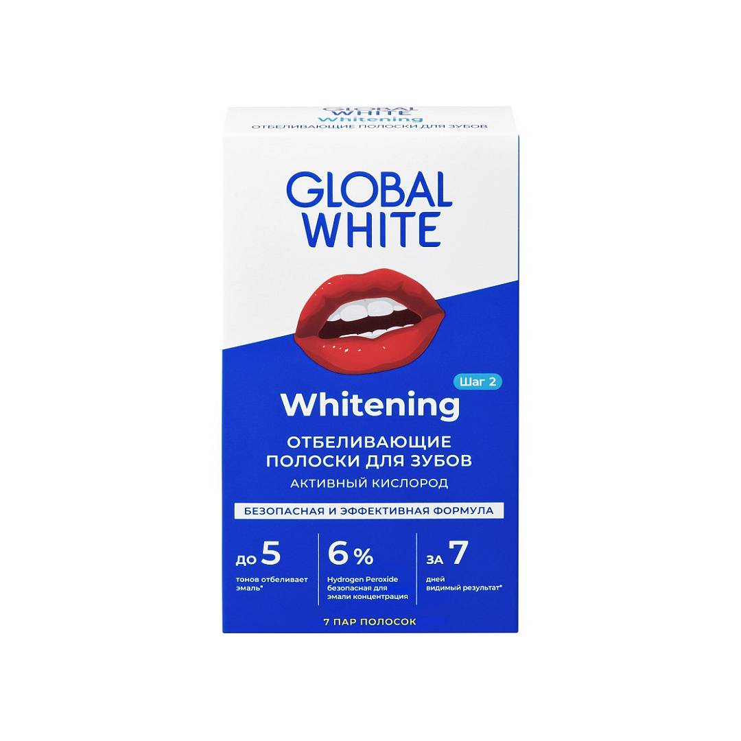 Полоски для отбеливания зубов 7 Дней