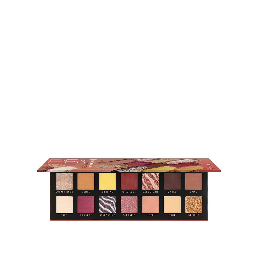 Палетка теней для век Pro Desert Romance Slim Eyeshadow Palette